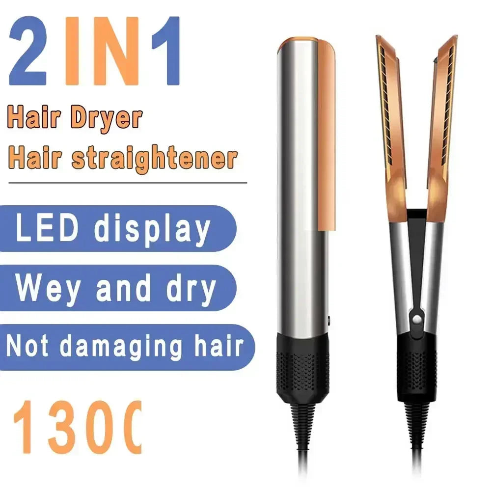 DryeeAir 2-in-1 Wet-to-Dry Hair Dryer and Straightener