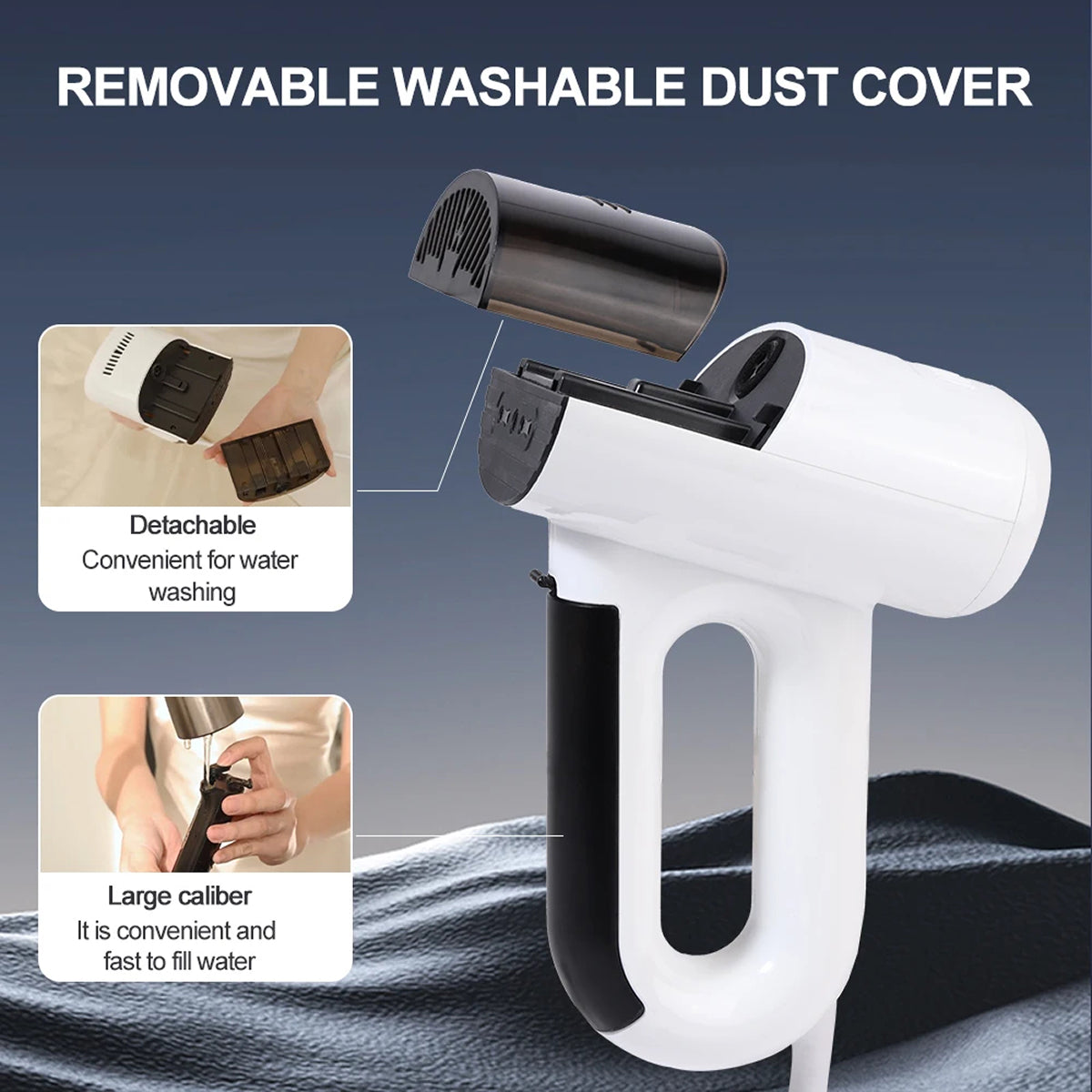 KreaSax Handheld Triple-Action Iron with Vacuum Adsorption