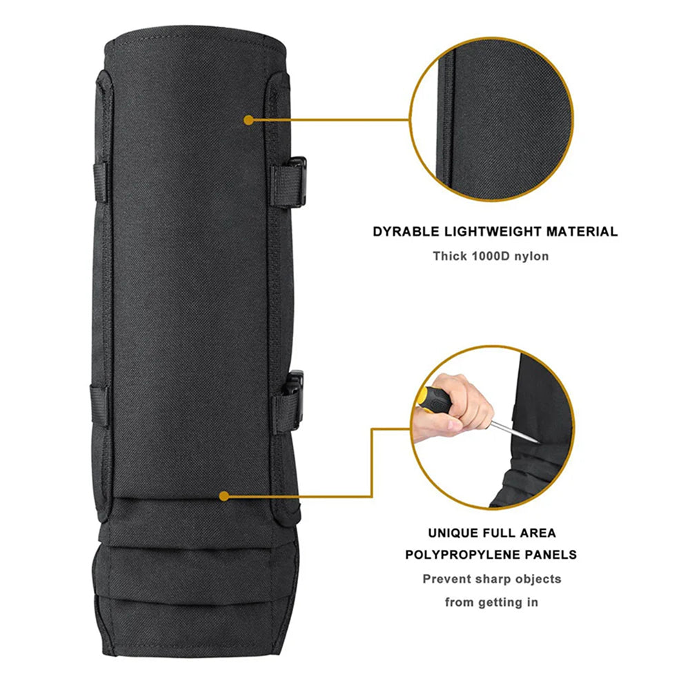 FangGora Snake Gaiters | Heavy-Duty 1000D Fang-Proof Leg Armor