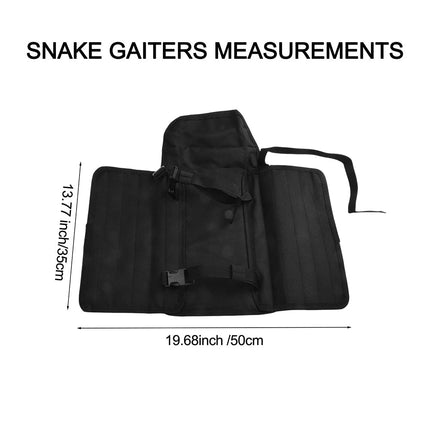FangGora Snake Gaiters | Heavy-Duty 1000D Fang-Proof Leg Armor