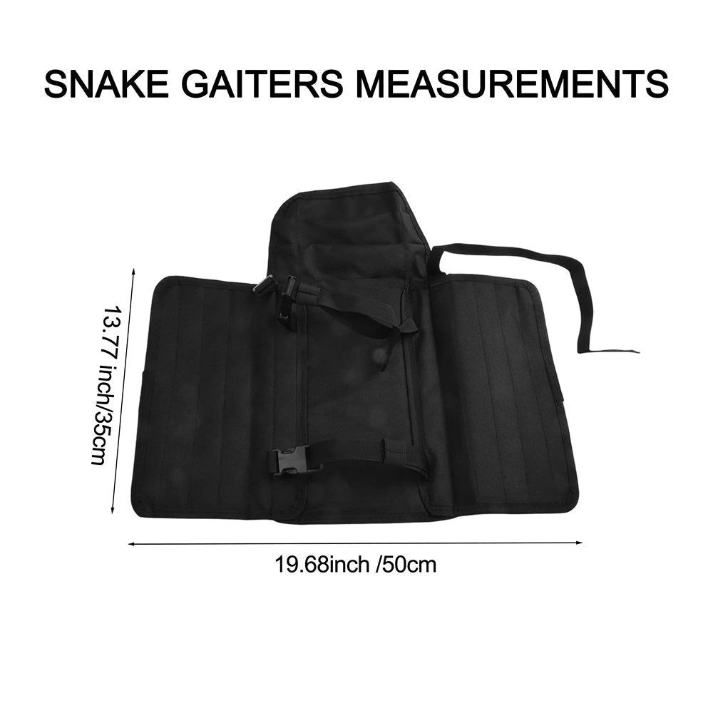 FangGora Snake Gaiters | Heavy-Duty 1000D Fang-Proof Leg Armor