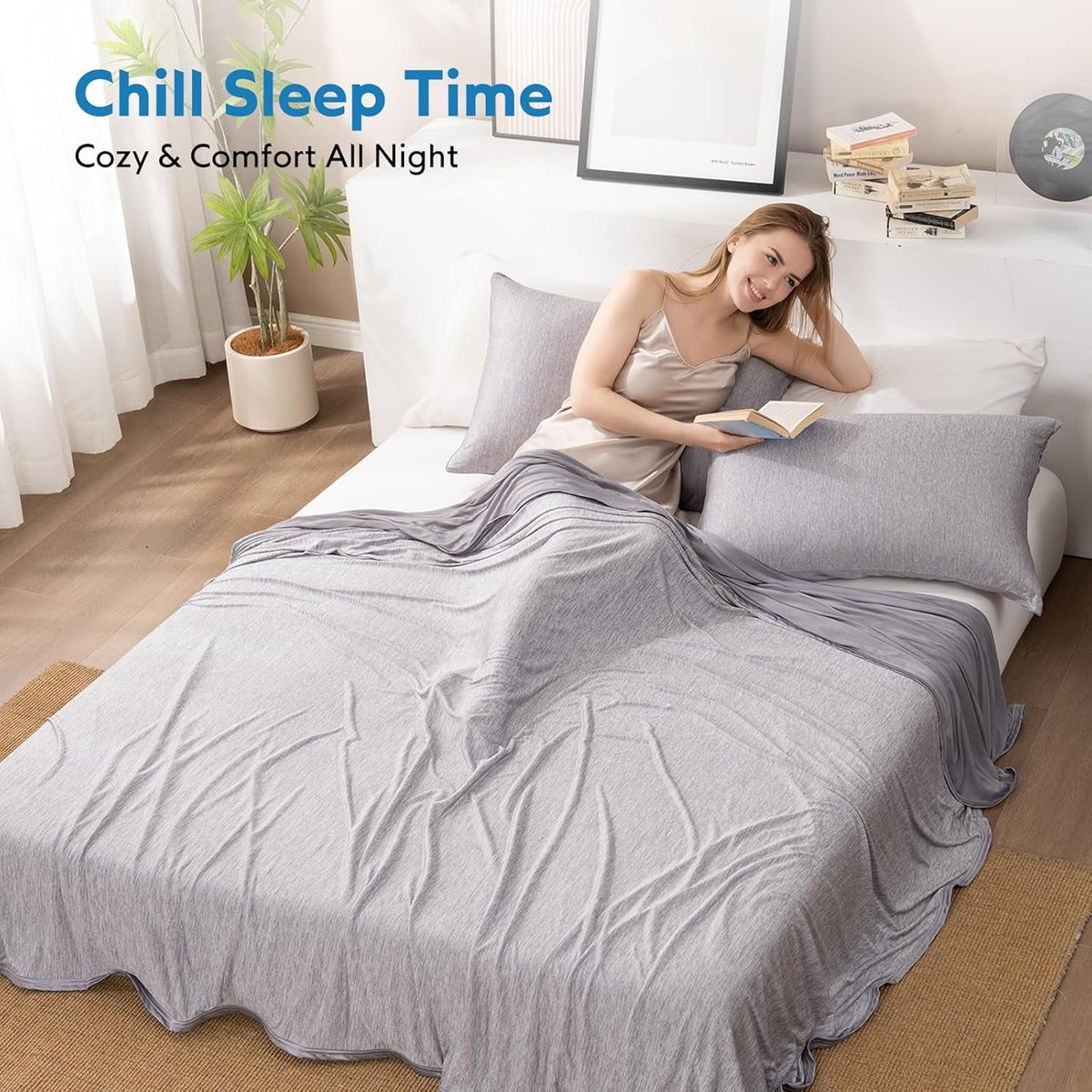AeroFrosti Cooling Comforter with FreezeCore™ Technology