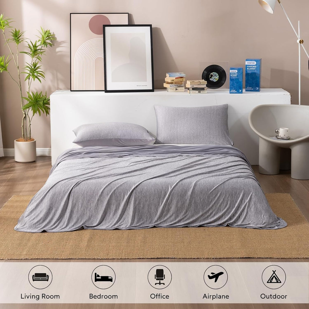 AeroFrosti Cooling Comforter with FreezeCore™ Technology
