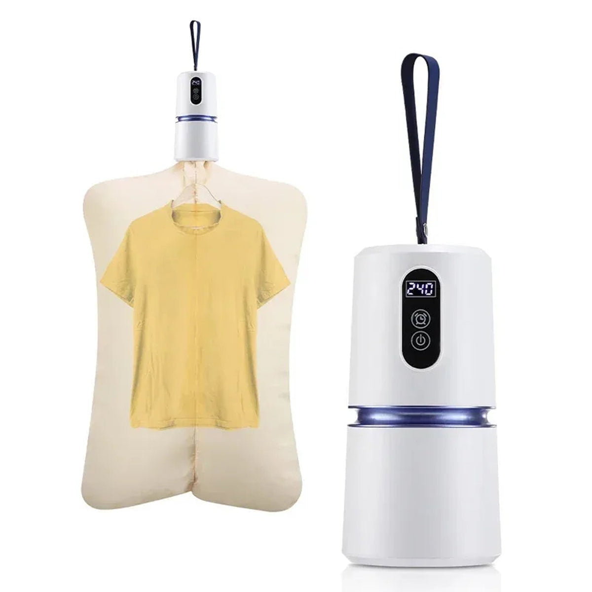 AirieLuxe Portable Travel Clothes Dryer with 360° Hot Air Circulation