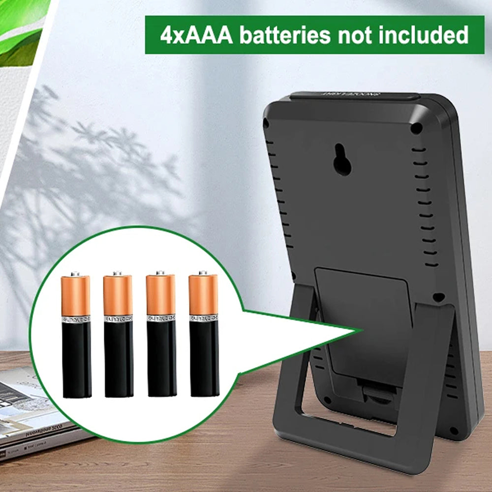 AiryVonex Solar Powered WiFi Weather Station with HD Display