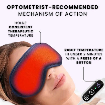 AizeNoras Blackout Sleep Mask with 360 Shading