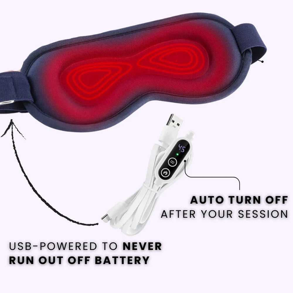 AizeNoras Blackout Sleep Mask with 360 Shading