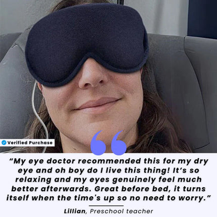 AizeNoras Blackout Sleep Mask with 360 Shading