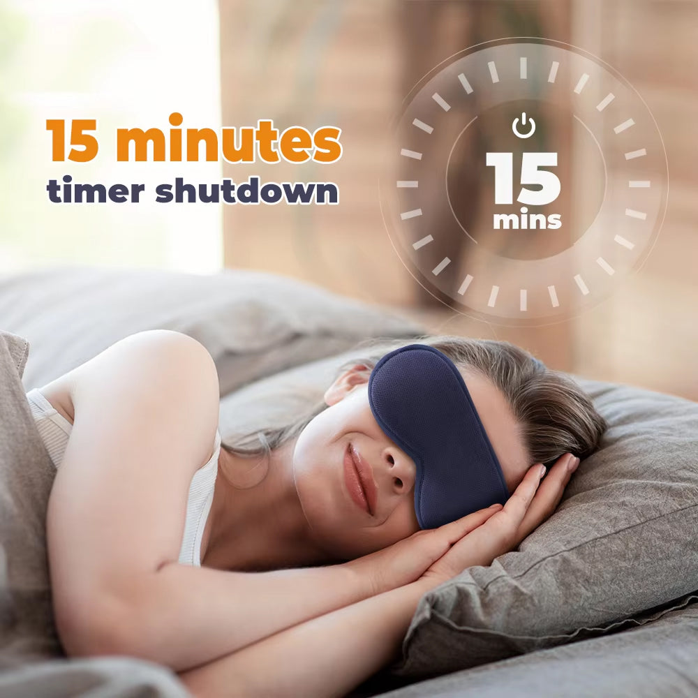 AizeNoras Blackout Sleep Mask with 360 Shading