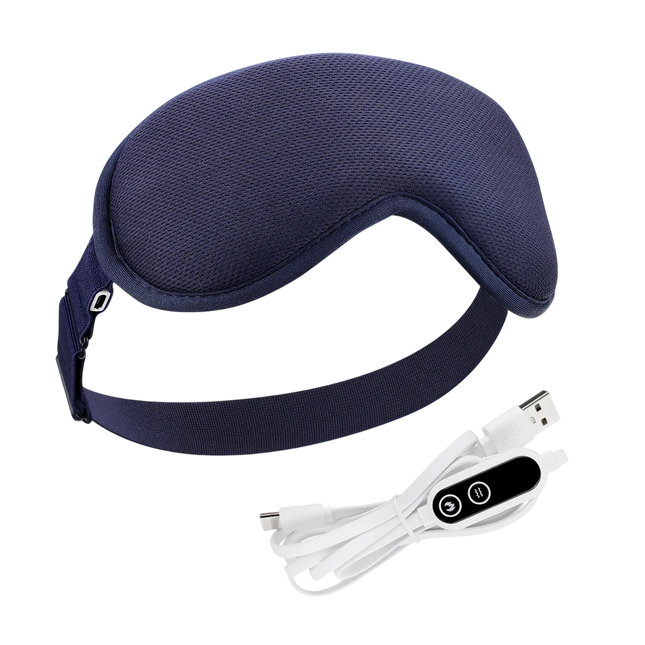 AizeNoras Heated Eye Mask for Dry Eye Relief and Vibration Massage