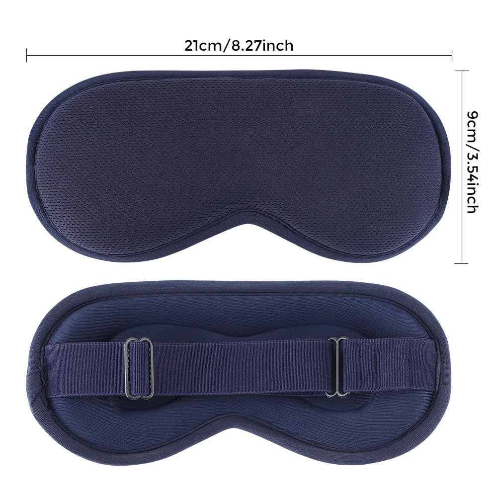AizeNoras Blackout Sleep Mask with 360 Shading