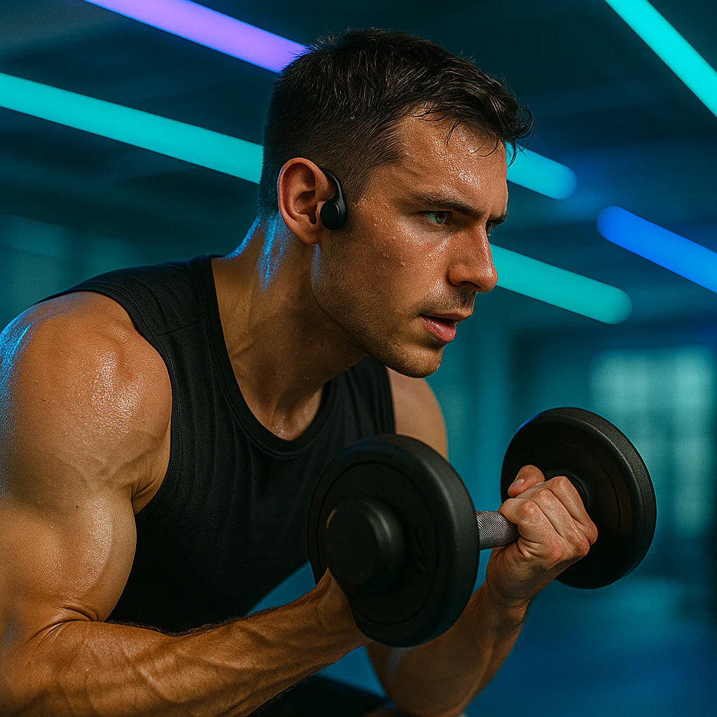 AudiBonex Bone Conduction Headphones | Open-Ear Wireless Audio