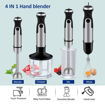 BlenDorie Professional 5-in-1 Immersion Blender with 1200W Motor