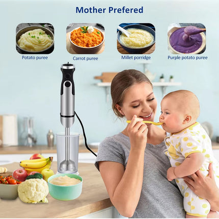 BlenDorie Professional 5-in-1 Immersion Blender with 1200W Motor
