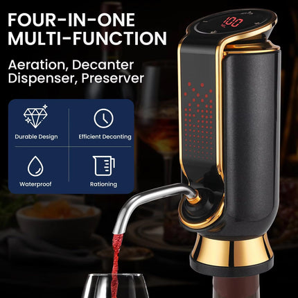 BreuVexi Instant Wine Aerator and 30-Day Vacuum Preservation System