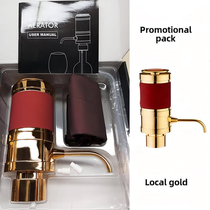 BreuVexi Instant Wine Aerator and 30-Day Vacuum Preservation System