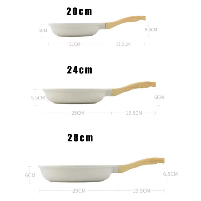Ceramaxe Natural Maifan-Stone Non-Stick Ceramic Pan