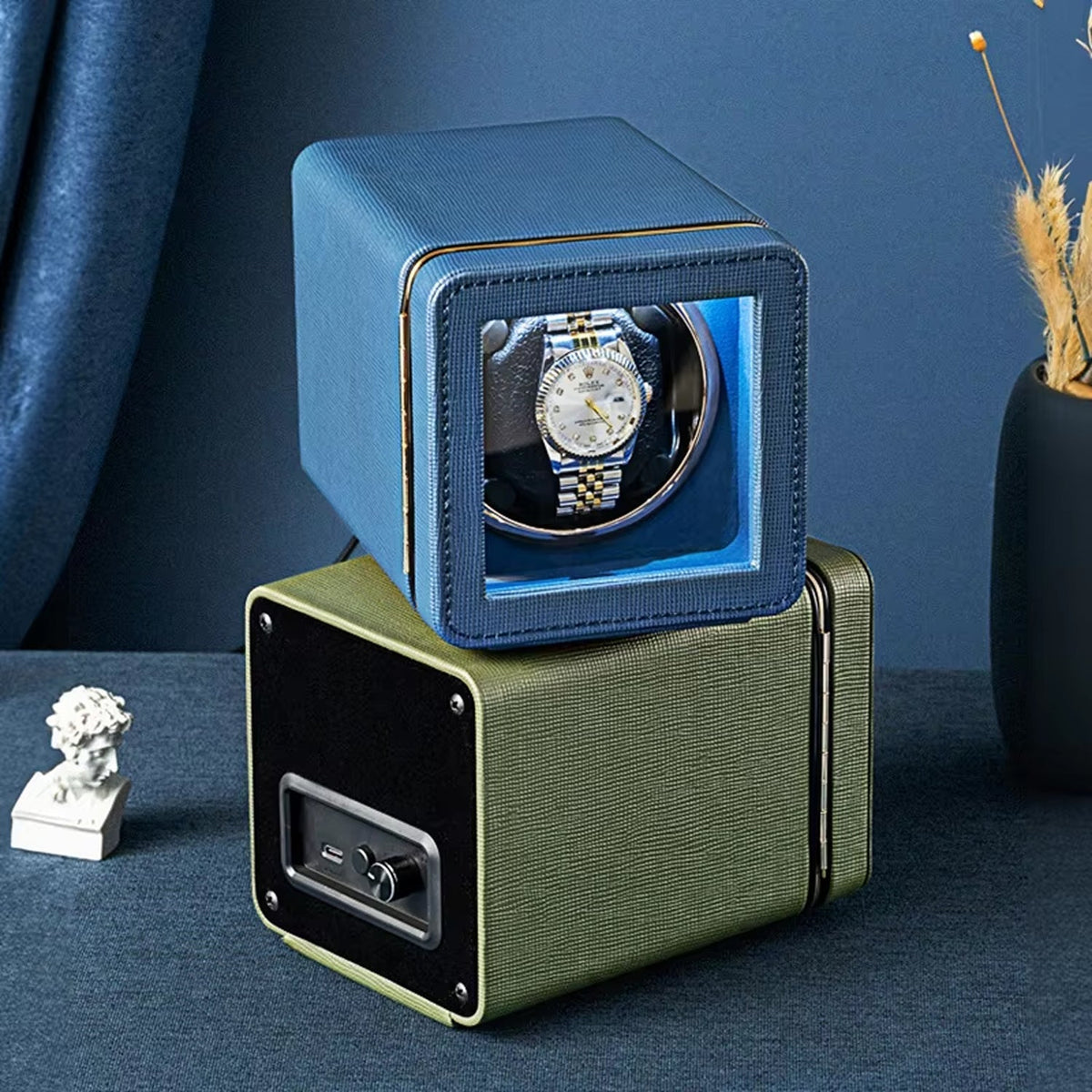 ChroniNova Automatic Watch Winder with 5 Modes and Silent Motor