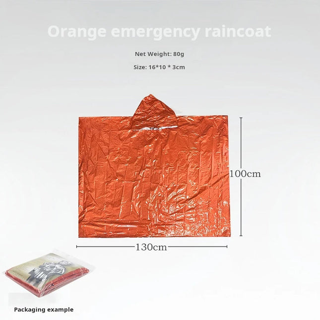 CozeGuardi NASA-Tech Emergency Survival Rain Poncho