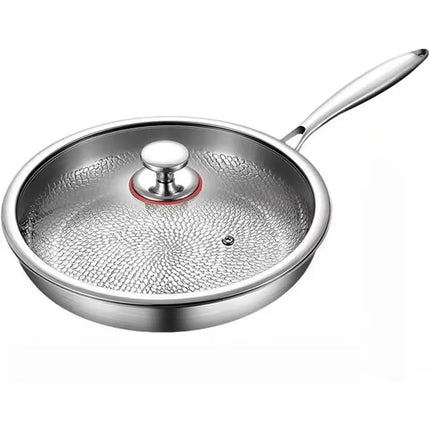 Crisporia Hammer-Forged Non-Stick Titanium Frying Pan