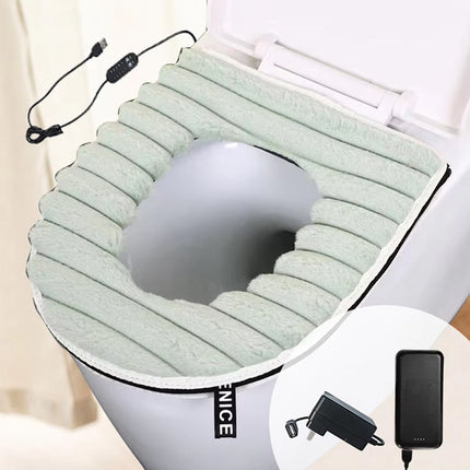 CushieFlow USB Heated Toilet Seat Cushion Cover