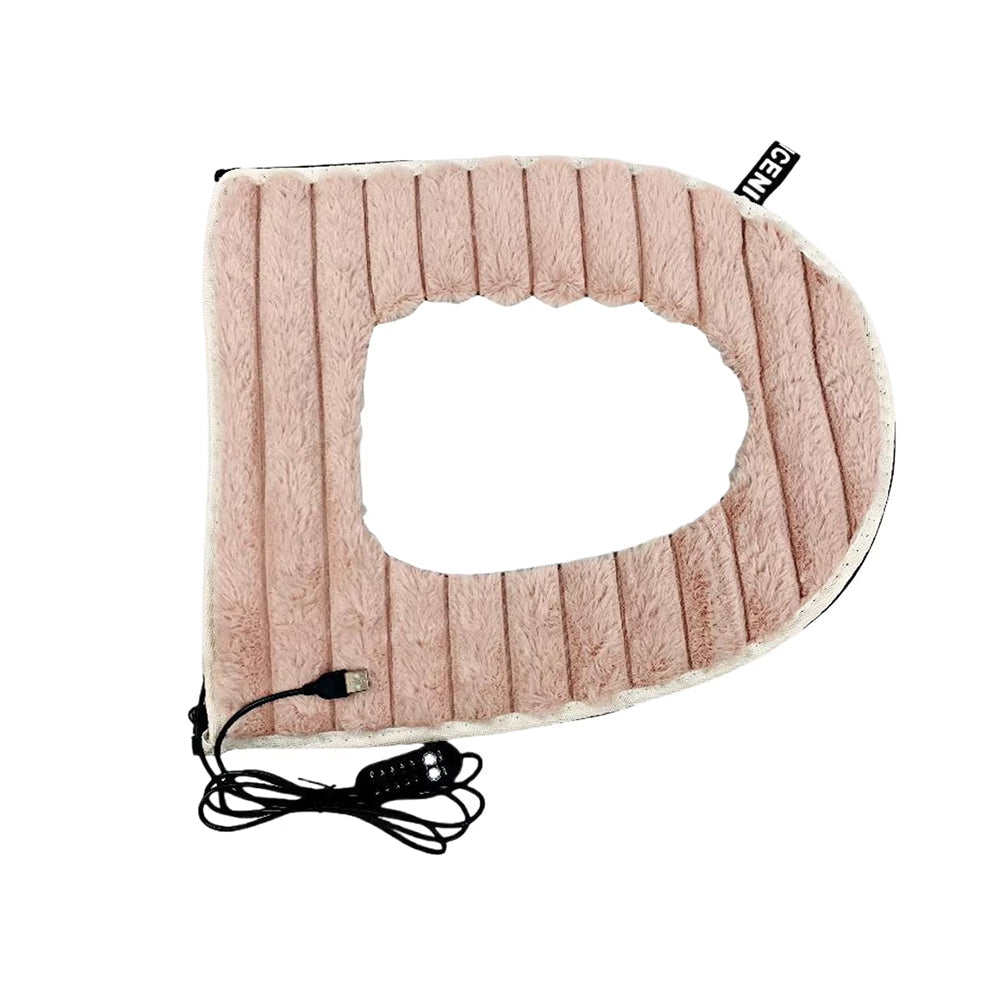 CushieFlow USB Heated Toilet Seat Cushion Cover
