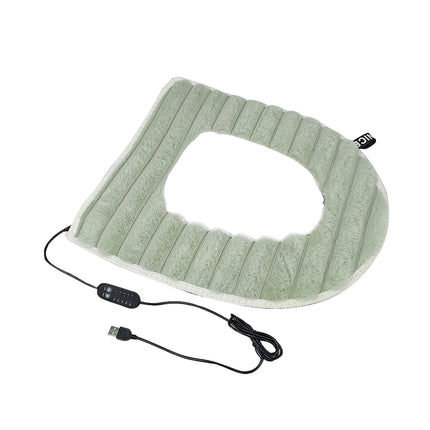 CushieFlow USB Heated Toilet Seat Cushion Cover