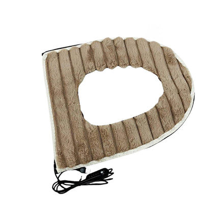 CushieFlow USB Heated Toilet Seat Cushion Cover