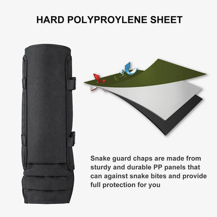 FangGora Snake Gaiters | Heavy-Duty 1000D Fang-Proof Leg Armor