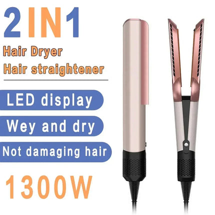 DryeeAir 2-in-1 Wet-to-Dry Hair Dryer and Straightener