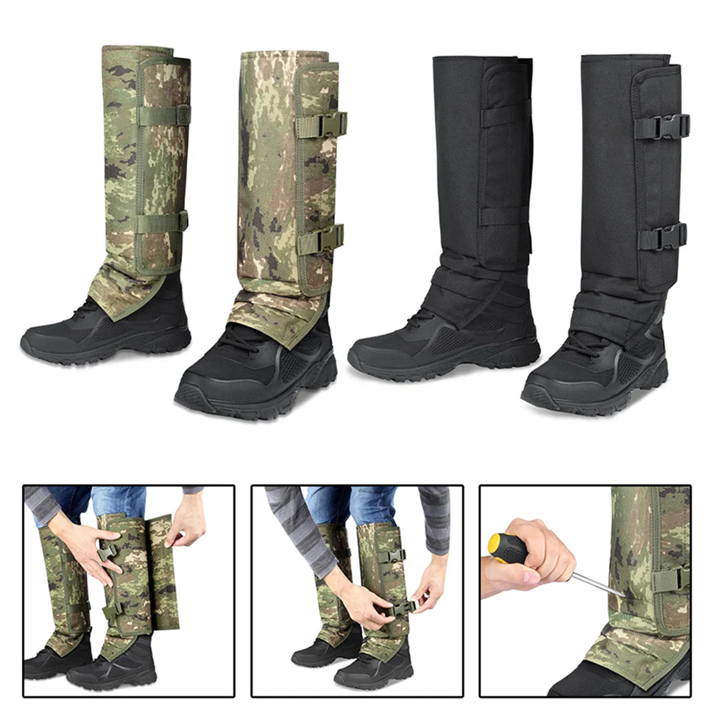 FangGora Snake Gaiters | Heavy-Duty 1000D Fang-Proof Leg Armor
