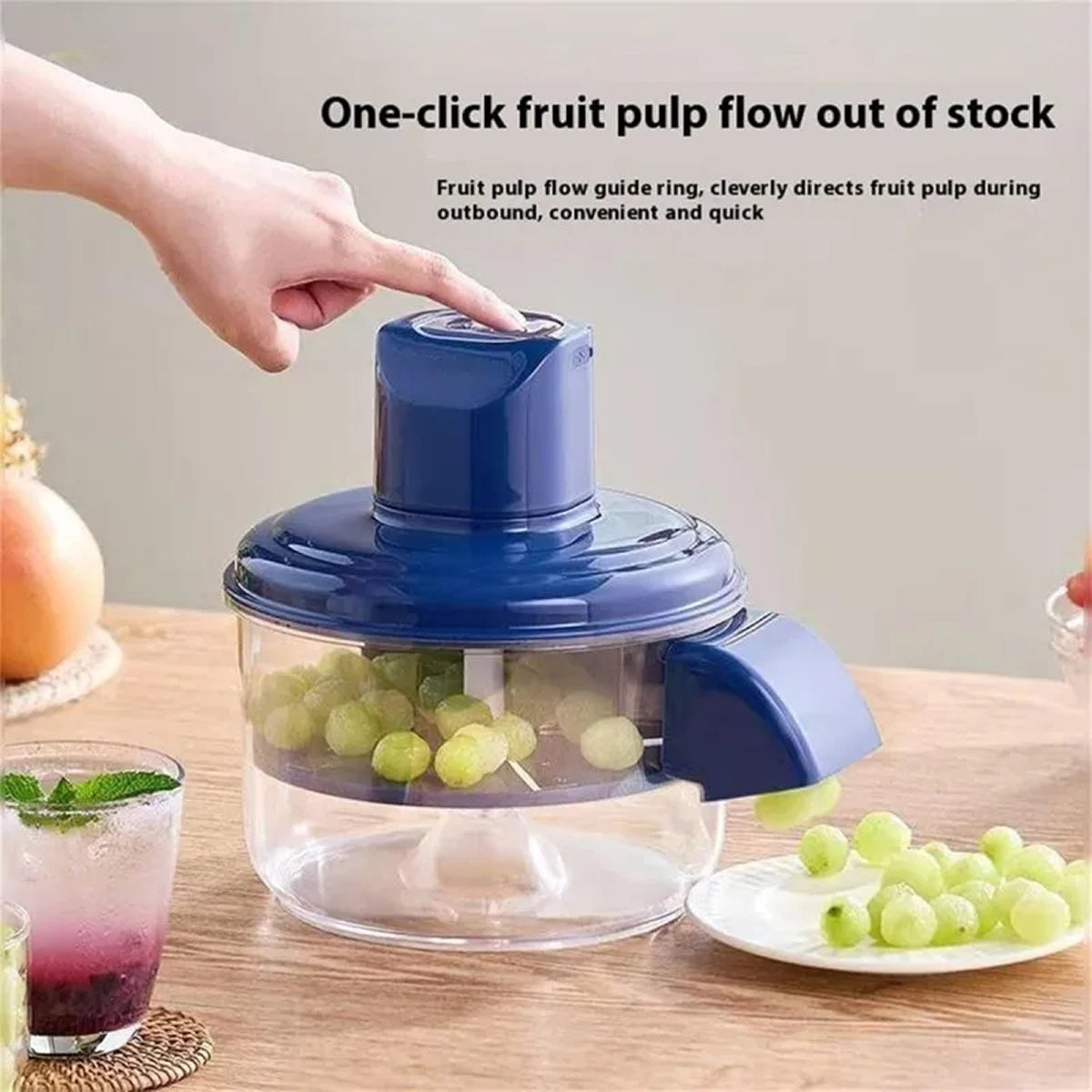 DeskiNax Automatic Peeling Machine for Grapes and Garlic