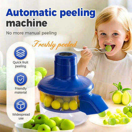 DeskiNax Automatic Peeling Machine for Grapes and Garlic
