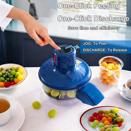 DeskiNax Automatic Peeling Machine for Grapes and Garlic