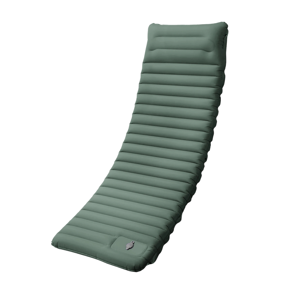 DoziePod 4-Inch Inflatable Camping Mattress with Built-In Foot Pump