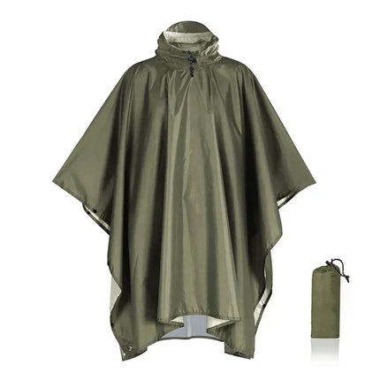 DryeeVox 3-in-1 Military Ripstop Rain Poncho
