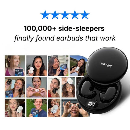 EarySoft Ergonomic 3.9g Comfort Earbuds with Bluetooth 5.3