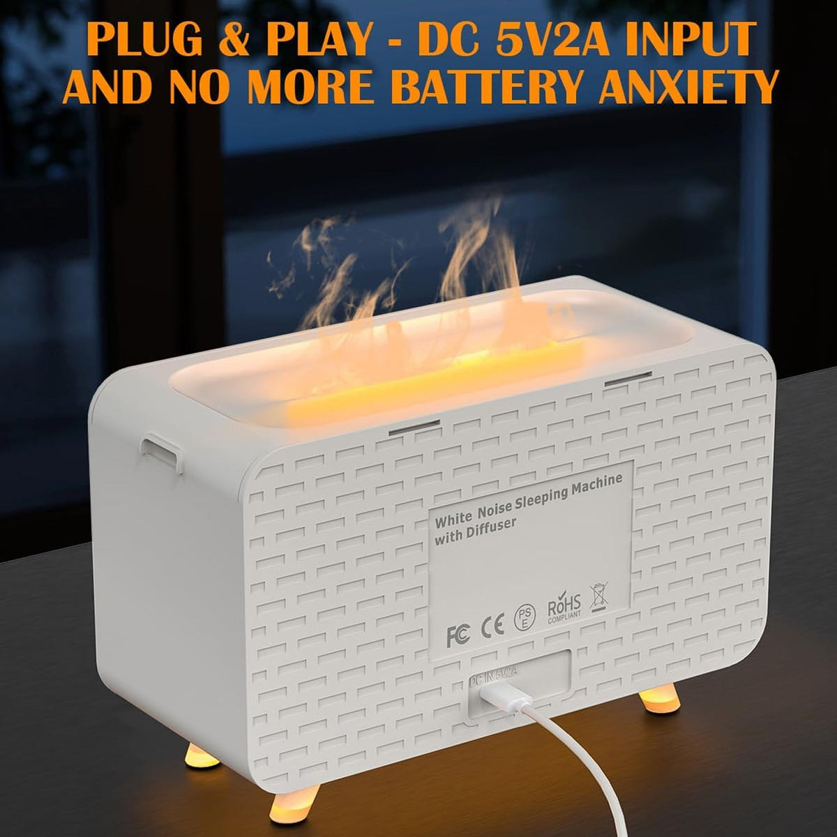 EryHush 4-in-1 Sleep Sound Machine and Humidifier