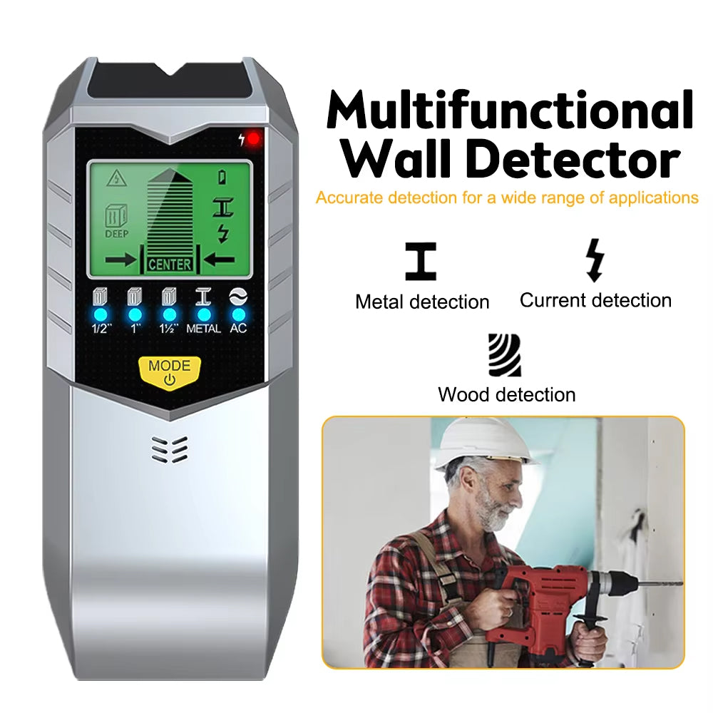 Findooni 5-in-1 Professional Wall Scanner and Stud Finder