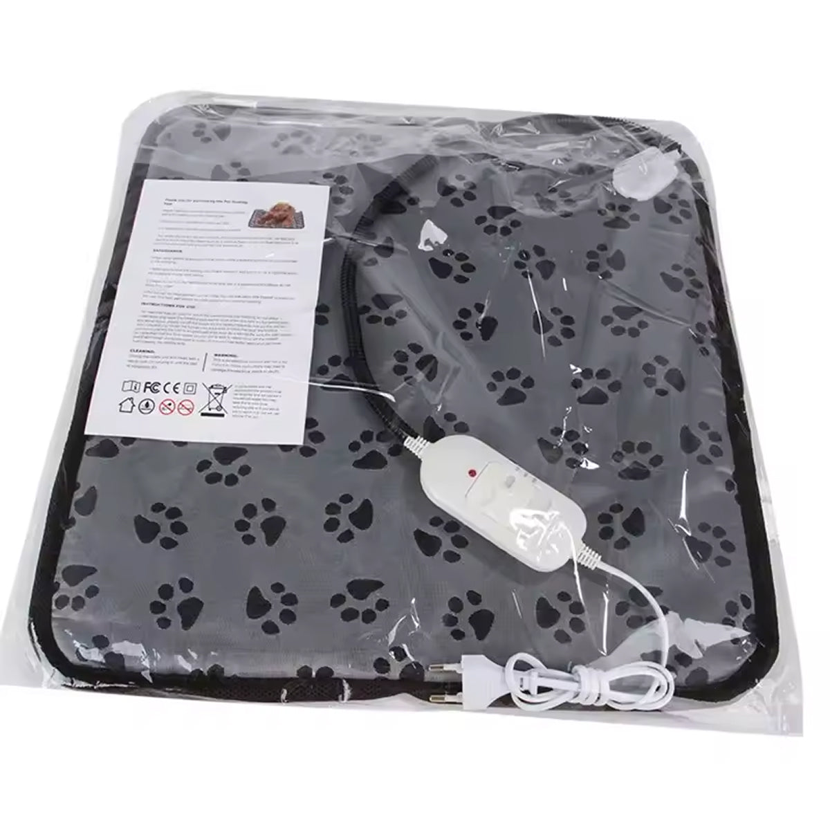 Firopup Pet Heat Pad | Waterproof Warming Mat with Anti-Bite Cord