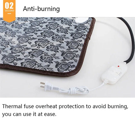 Firopup Pet Heat Pad | Waterproof Warming Mat with Anti-Bite Cord