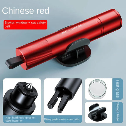 GlasiTeki 2-in-1 Car Escape Tool and Seatbelt Cutter
