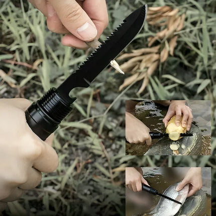 GraviRik Military-Grade Tactical Survival Shovel & Multi-Tool