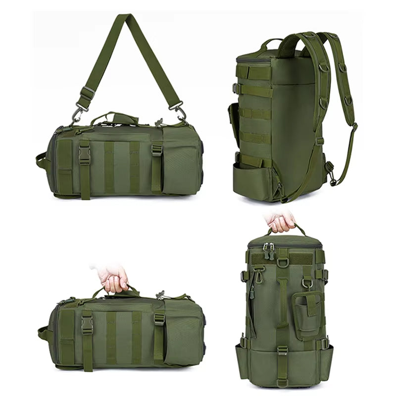 GripiLoft Tactical Fishing Backpack with Rod Holders