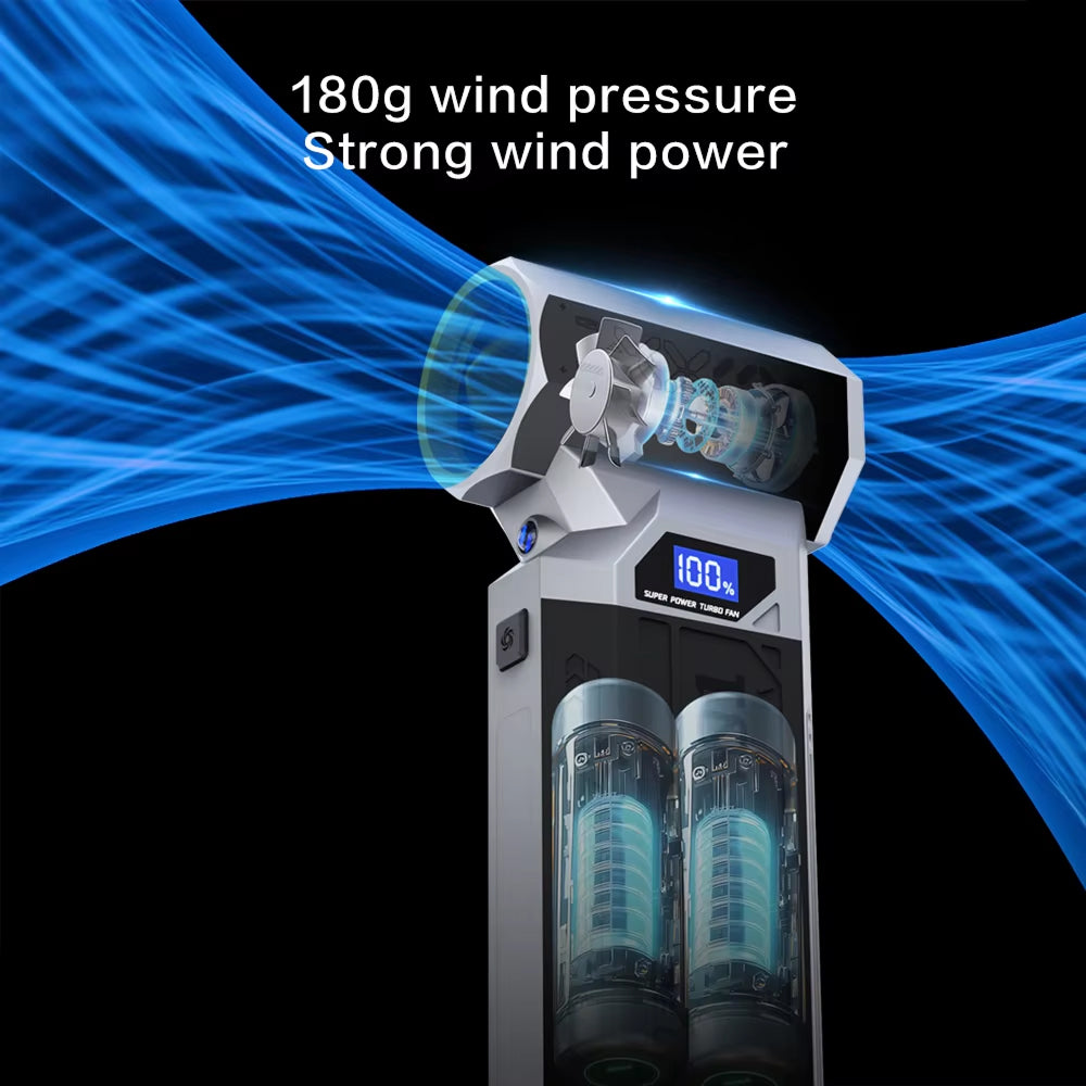 GustiePro 120,000 RPM Handheld Car Air Blower & Turbo Fan