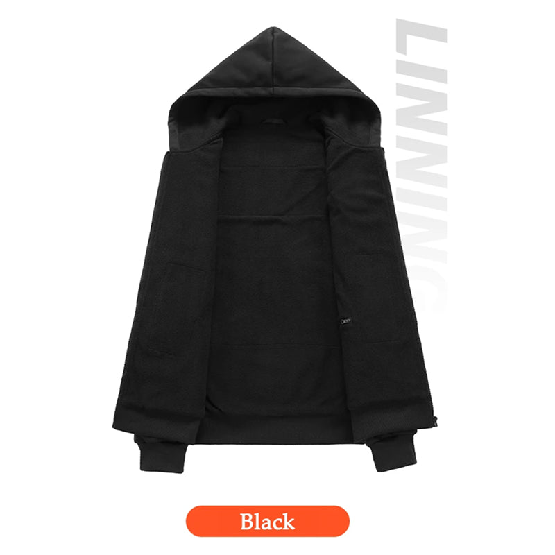 HoodyCoze 17-Zone Dual-Control Heated Hoodie for Winter