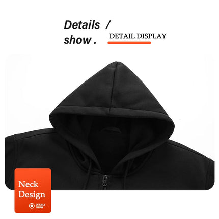 HoodyCoze 17-Zone Dual-Control Heated Hoodie for Winter