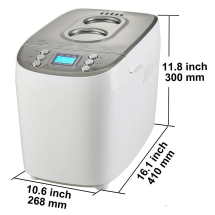 LoafyBake Automatic Bread Maker with Ceramic Pan