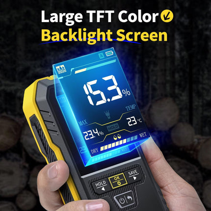 MoistoRex Non-Destructive Pinless Wood Moisture Meter