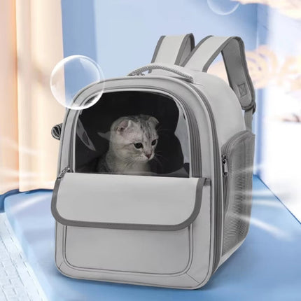 PawsieTive 3-in-1 Breathable Pet Backpack Carrier for Cats and Small Dogs